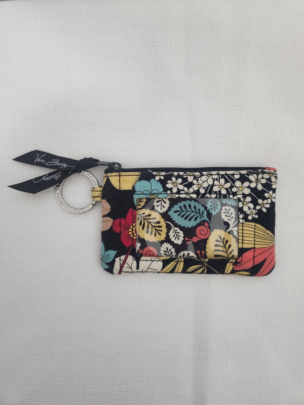 Vera Bradley Happy Snails Card Case-Retired Design
